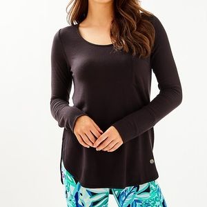 NWT Lilly Pulitzer Luxletic Kerah Lounge Tee